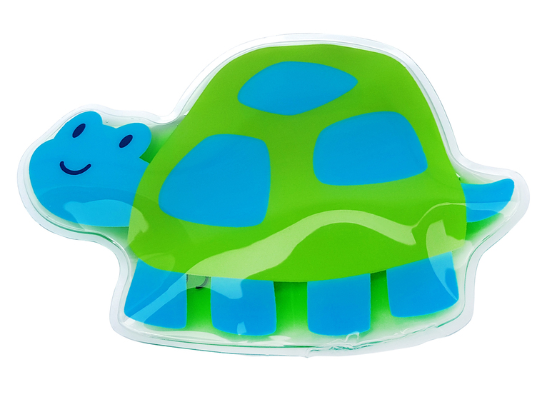 Zimny kompres dla dzieci - żółw (9 x 12 cm) 